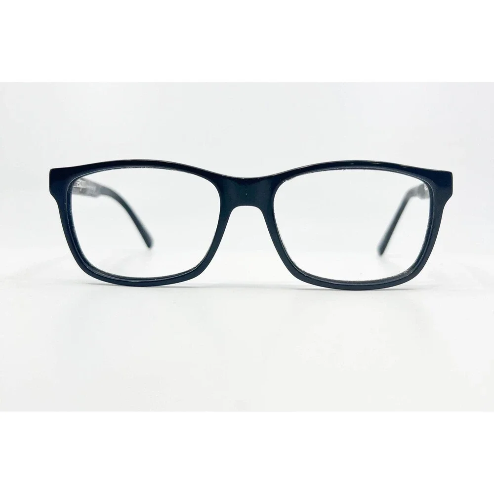 Banana Republic Eyeglasses Mens Black Cody 0807 140 Rectangular Frames 39373